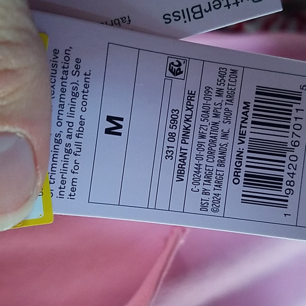 Wild Fable ButterBliss Sleeveless Keyhole Dress Sundress size M  Pink NEW - Picture 12 of 14